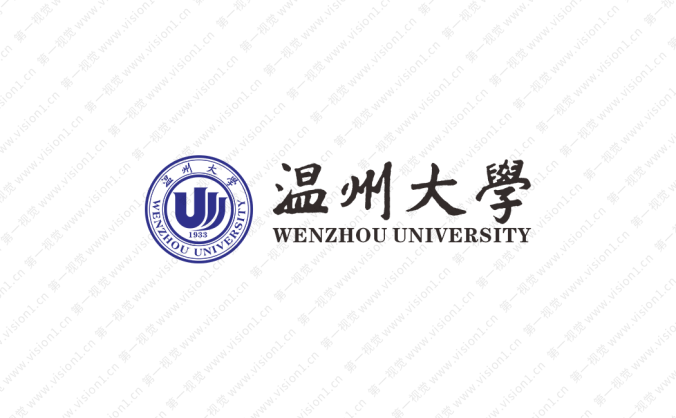 大學(xué)?；障盗?溫州大學(xué)標(biāo)志矢量圖