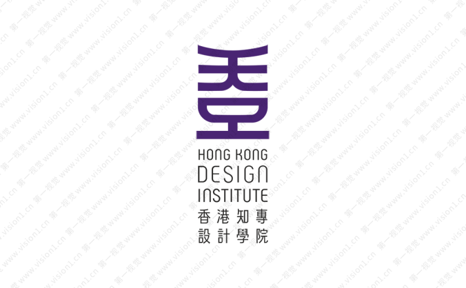 大學(xué)?；障盗校合愀壑獙ＴO(shè)計學(xué)院標志矢量圖