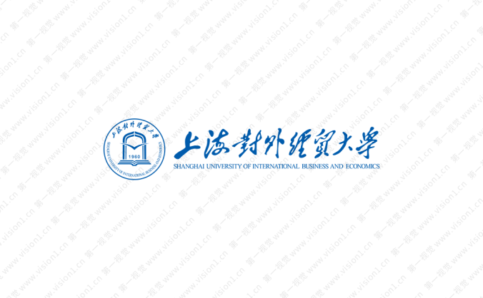 上海對外經(jīng)貿(mào)大學(xué)?；諛?biāo)志矢量圖