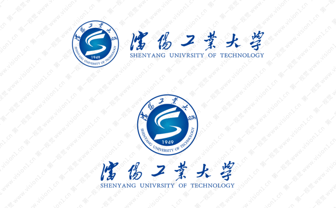 沈陽工業(yè)大學(xué)logo標志矢量圖