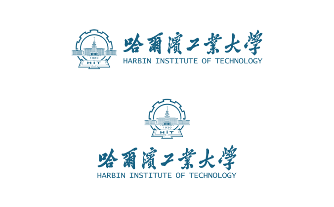哈爾濱工業(yè)大學logo標志矢量圖