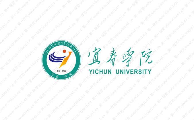 宜春學(xué)院?；諛?biāo)志矢量圖