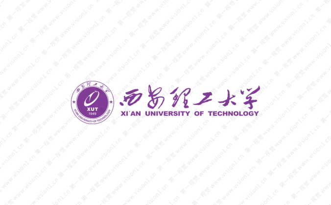 西安理工大學校徽標志矢量圖
