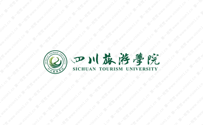 四川旅游學(xué)院?；諛?biāo)志矢量圖