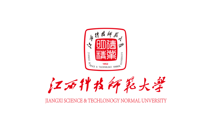 江西科技師范大學(xué)logo標志矢量圖