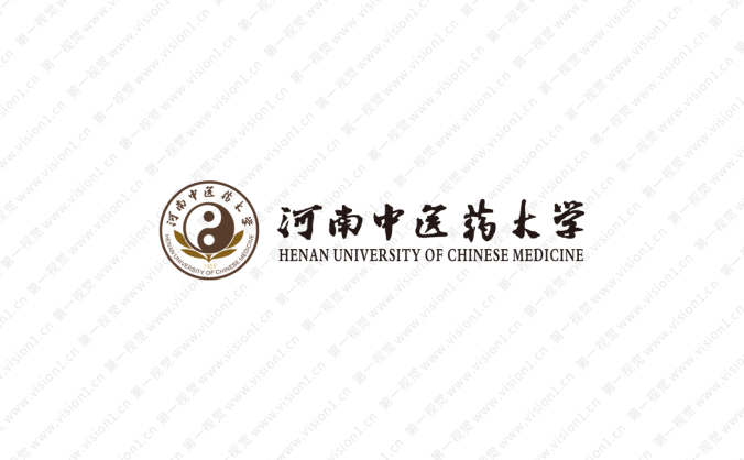 大學?；障盗校汉幽现嗅t(yī)藥大學標志矢量圖