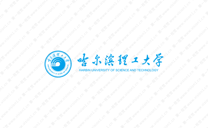哈爾濱理工大學(xué)?；諛?biāo)志矢量圖