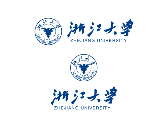 大學(xué)校徽系列:浙江大學(xué)標(biāo)志矢量圖